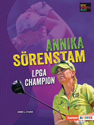 cover image of Annika Sörenstam